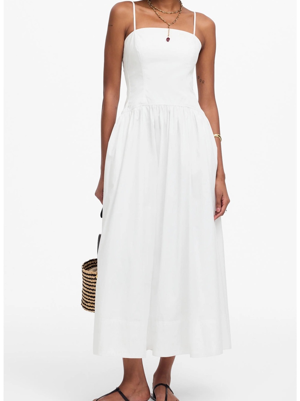 Madewell Poplin Dress